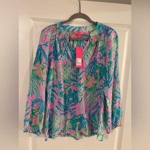Lilly Pulitzer long sleeve shirt